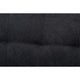Baxton Studio Allister Mid-Century Modern Dark Grey Fabric Upholstered Sofa