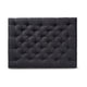 Baxton Studio Lindsey Modern and Rustic Charcoal Linen Fabric Upholstered and Greywashed Wood Cocktail Ottoman