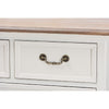 Baxton Studio Amalie Antique French Country Cottage Two-Tone White and Oak Finished 4-Drawer Accent Storage Cabinet