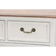 Baxton Studio Amalie Antique French Country Cottage Two-Tone White and Oak Finished 4-Drawer Accent Storage Cabinet