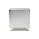 Baxton Studio Davet French Industrial Silver Metal 2-Drawer End Table WHI-JY17B170-Silver-ET