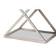 Baxton Studio William Modern French Industrial Silver Metal 1-Drawer End Table