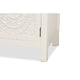 Baxton Studio Lambert Classic and Traditional White Finished Wood 1-Drawer End Table WHI-JY20B083-White-ET