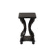 Baxton Studio Cianna Classic and Traditional Black Wood End Table WHI-JY21A025-Black-Wooden-ET