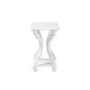 Baxton Studio Cianna Classic and Traditional White Wood End Table WHI-JY21A025-White-Wooden-ET