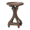 Baxton Studio Westlyn French Country Antique Brown Wood End Table WHI-JY24A183-Brown-ET