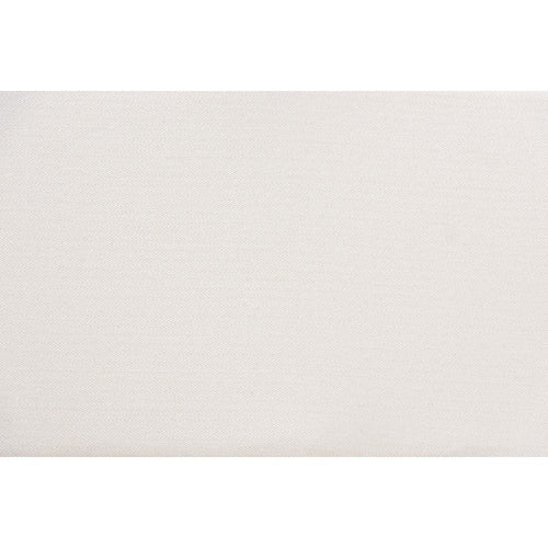 Baxton Studio Jayden Modern Bohemian White Fabric Upholstered and Natural Brown Finished Rattan 5-Piece Living Room Set