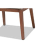 bali & pari Jennifer Mid-Century Transitional Grey Woven Rope Mahogany Dining Arm Chair WHI-Jennifer-Grey-DC-Arm