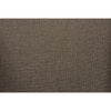 bali & pari Jennifer Mid-Century Transitional Grey Woven Rope Mahogany Dining Arm Chair