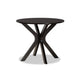 Baxton Studio Julia Modern and Contemporary Grey Fabric Upholstered and Dark Brown Finished Wood 5-Piece Dining Set