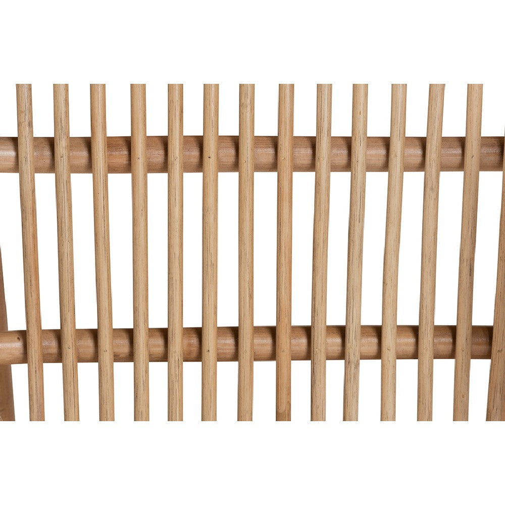 Baxton Studio Cyntia Modern Bohemian Black Finished Wood and Natural Rattan 5-Piece Dining Set WHI-KYG012C-Black-Natural-5PC-Dining-Set