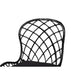 Baxton Studio Aniceta Modern Bohemian Black Finished Wood and Rattan 7-Piece Dining Set WHI-KYG013C-Black-7PC-Dining-Set