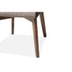 Baxton Studio Kimberly Mid-Century Modern Walnut Wood Round 5-Piece Dining Set WHI-Kimberly-Brown-Walnut-5PC-Dining-Set