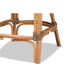 bali & pari Kyle Modern Bohemian Natural Brown Woven Rattan Counter Stool with Cushion WHI-Kyle-Rattan-CS