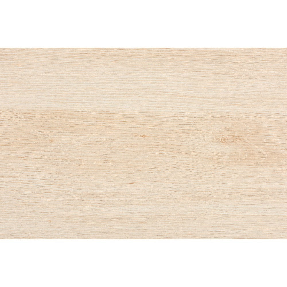 Baxton Studio Sebille Mid-Century Modern Light Brown Finished Wood 1-Drawer End Table with Natural Rattan