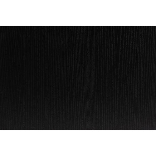 Baxton Studio Richardson Mid-Century Transitional Two-Tone Black and Natural Brown Finished Wood 2-Drawer Storage Cabinet