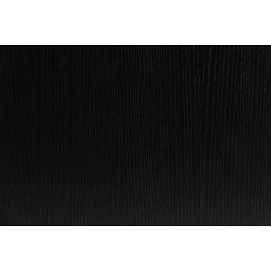 Baxton Studio Richardson Mid-Century Transitional Two-Tone Black and Natural Brown Finished Wood 2-Drawer Storage Cabinet