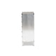 Baxton Studio Carel French Industrial Silver Metal 5-Drawer Accent Storage Cabinet WHI-LD18B054-Silver-5DW-Cabinet