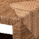 bali & pari Liza Bohemian Natural Seagrass End Table WHI-LIZZA-Wooden-ET