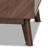 Baxton Studio Hartman Mid-Century Modern Walnut Brown Finished Wood Coffee Table WHI-LV23CFT23140WI-Columbia-CT