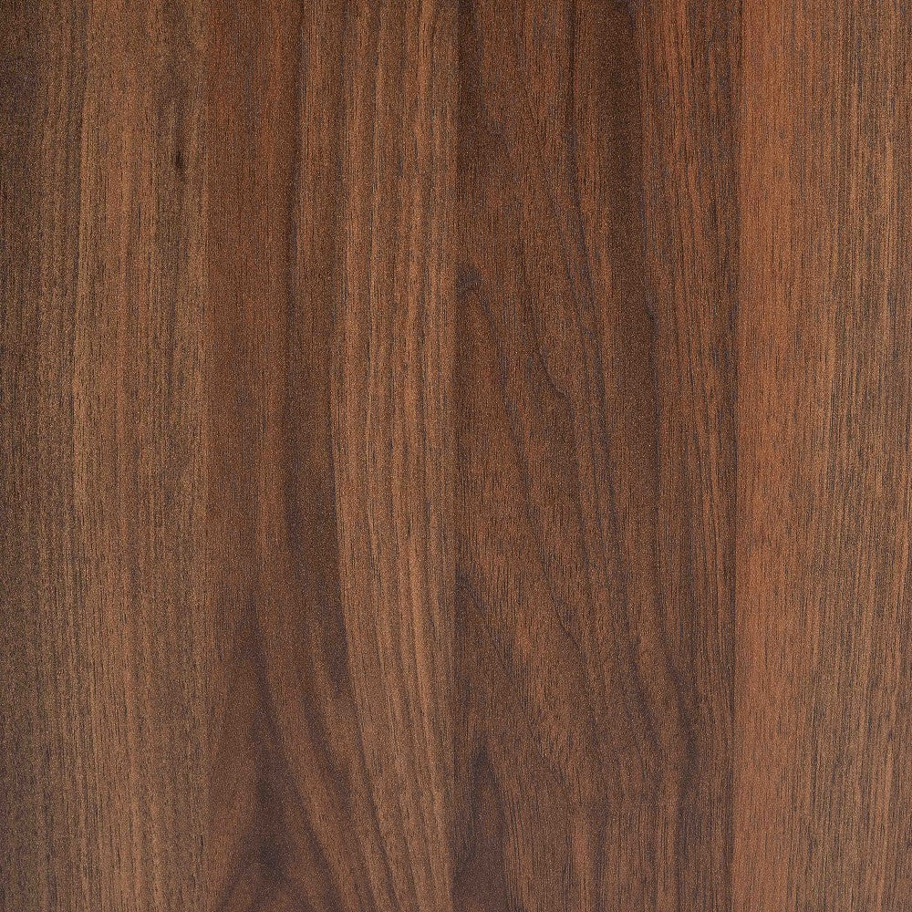 Baxton Studio Hartman Mid-Century Modern Walnut Brown Finished Wood 2-Drawer Nightstand WHI-LV23ST2324WI-Columbia-NS