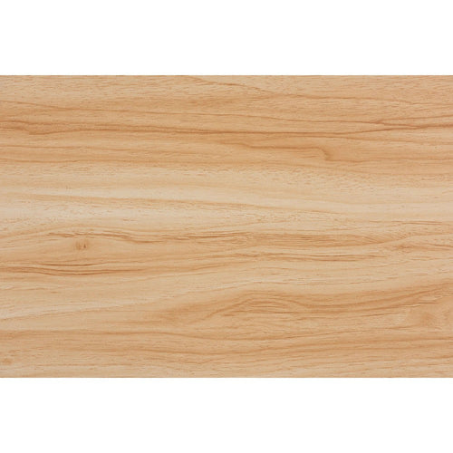 Baxton Studio Maclean Mid-Century Modern Rattan and Natural Brown Finished Wood 1-Door End Table