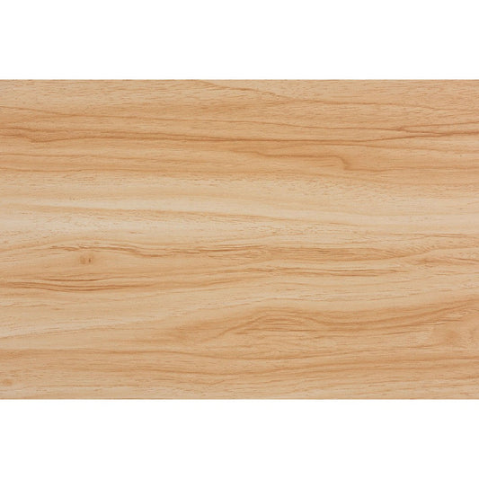 Baxton Studio Maclean Mid-Century Modern Rattan and Natural Brown Finished Wood 1-Door End Table