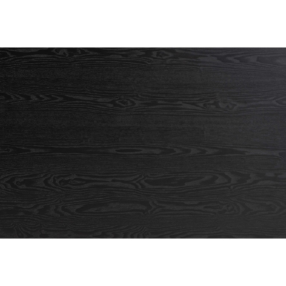 Baxton Studio Leena Mid-Century Modern Black Finished Wood Counter Height Pub Table WHI-Leena-Black-PT