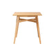 Baxton Studio Leena Mid-Century Modern Natural Oak Finished Wood Counter Height Pub Table WHI-Leena-Natural-Oak-PT