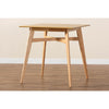 Baxton Studio Leena Mid-Century Modern Natural Oak Finished Wood Counter Height Pub Table WHI-Leena-Natural-Oak-PT