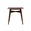 Baxton Studio Leena Mid-Century Modern Walnut Brown Finished Wood Counter Height Pub Table WHI-Leena-Walnut-PT