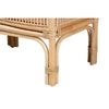 bali & pari Lombok Modern Bohemian Natural Brown Rattan Console Table WHI-Lombok-Rattan-Console-Table