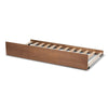 Baxton Studio Toveli Modern and Contemporary Ash Walnut Finished Twin Size Trundle Bed WHI-MG-0015-Ash-Walnut-Trundle
