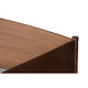 Baxton Studio Veles Mid-Century Modern Ash Wanut Finished Wood Daybed with Trundle