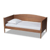 Baxton Studio Veles Mid-Century Modern Ash Wanut Finished Wood Daybed WHI-MG0016-Ash-Walnut-Daybed