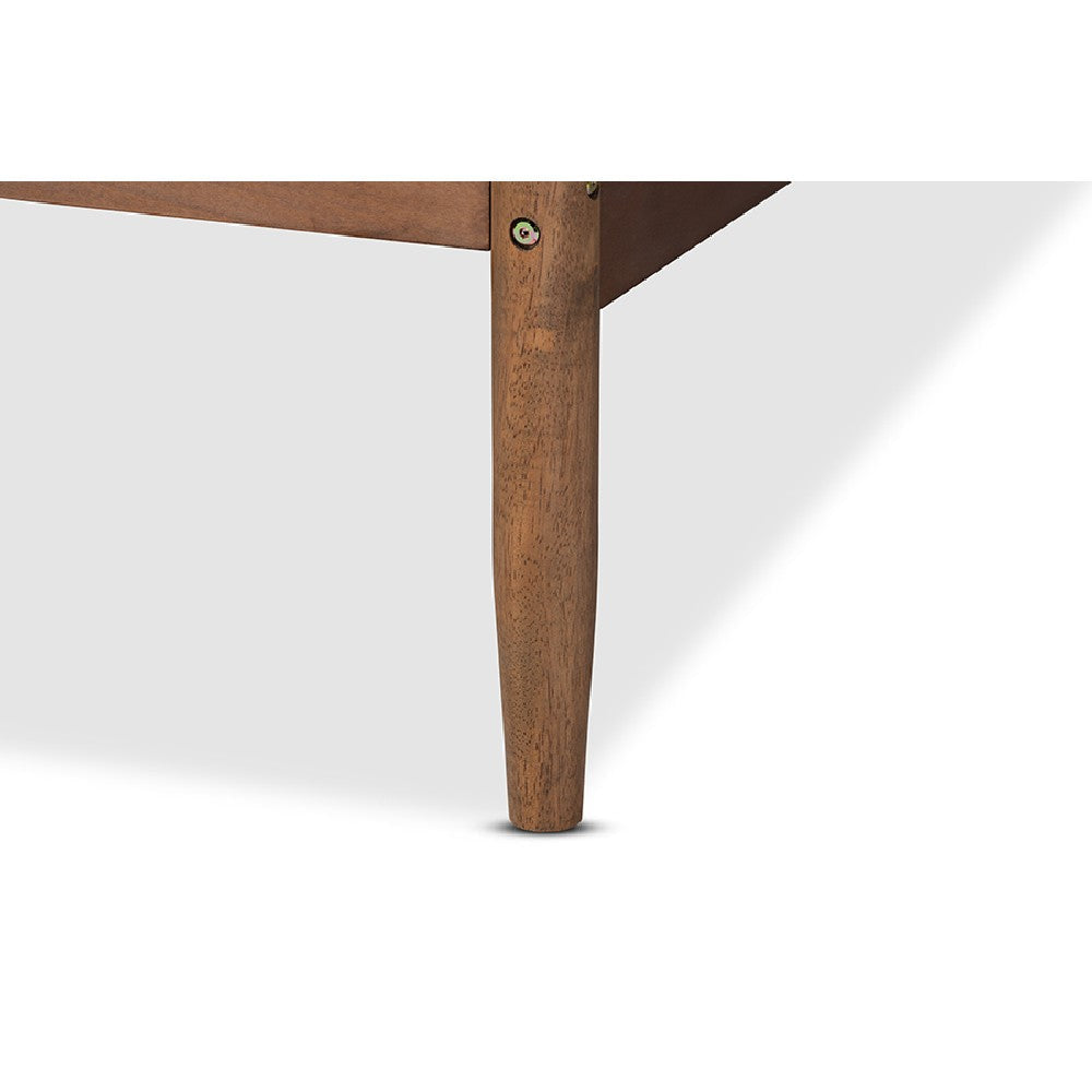 Baxton Studio Veles Mid-Century Modern Ash Wanut Finished Wood Daybed WHI-MG0016-Ash-Walnut-Daybed