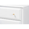 Baxton Studio Naomi Classic and Transitional White Finished Wood 4-Drawer Bedroom Chest WHI-MG0038-White-4DW-Chest