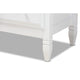Baxton Studio Naomi Classic and Transitional White Finished Wood 4-Drawer Bedroom Chest WHI-MG0038-White-4DW-Chest
