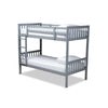 Baxton Studio Jude Modern and Contemporary Grey Finished Wood Twin Size Bunk Bed WHI-MG0045-Grey-Twin-Bunk-Bed