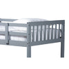 Baxton Studio Jude Modern and Contemporary Grey Finished Wood Twin Size Bunk Bed WHI-MG0045-Grey-Twin-Bunk-Bed