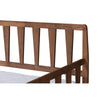 Baxton Studio Midori Modern and Contemporary Transitional Walnut Brown Finished Wood Twin Size Daybed WHI-MG0046-1-Walnut-Daybed