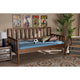 Baxton Studio Midori Modern and Contemporary Transitional Walnut Brown Finished Wood Twin Size Daybed