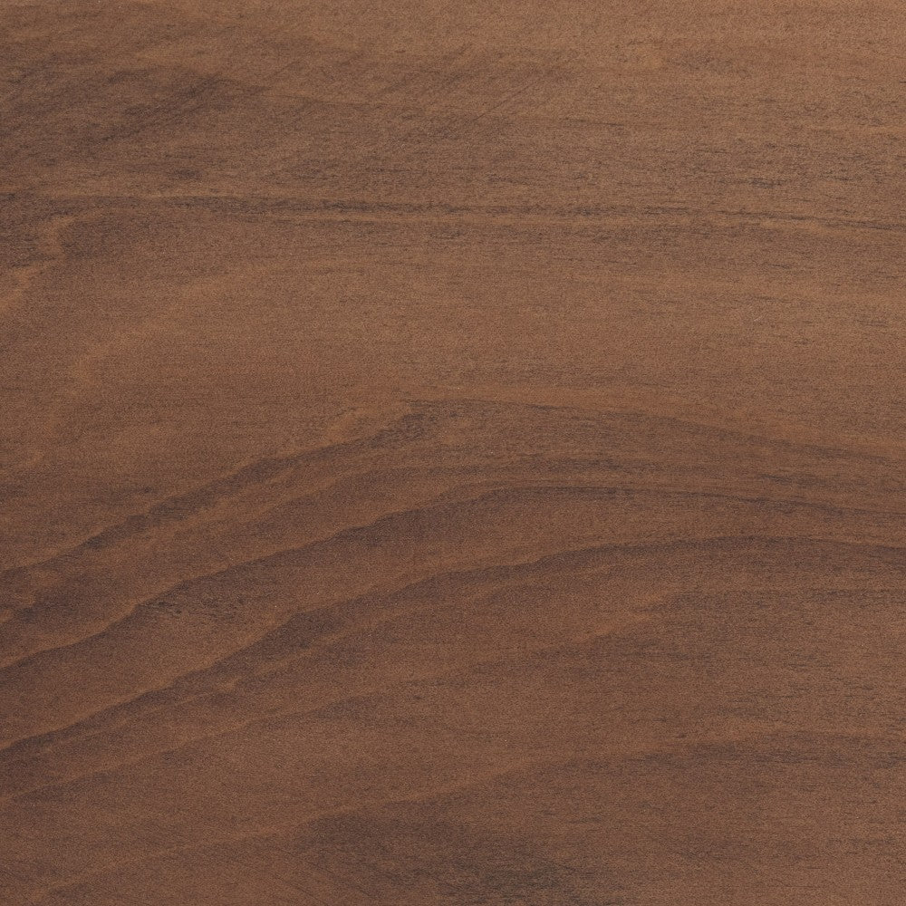 Baxton Studio Ogden Mid-Century Modern Walnut Brown Finished Wood and Synthetic Rattan Twin Size Daybed WHI-MG0074-Rattan-Walnut-Daybed