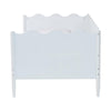 Baxton Studio Malaya Modern White Wood Full Daybed with Scalloped Edges WHI-MG0239-1-White-Daybed-Full