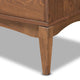 Baxton Studio Landis Mid-Century Modern Ash Walnut Finished Wood 6-Drawer Dresser WHI-MG9002-Ash-Walnut-6DW-Dresser