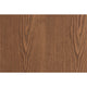Baxton Studio Ramiel Mid-Century Modern Ash Walnut Finished Wood and Rattan 1-Drawer Sideboard