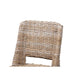 bali & pari Magy Modern Bohemian Grey Rattan and Natural Brown Finished Wood Dining Chair WHI-Magy-Grey-Natural-DC