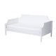 Baxton Studio Mariana Classic and Traditional White Finished Wood Full Size Daybed