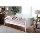Baxton Studio Mariana Classic and Traditional White Finished Wood Full Size Daybed