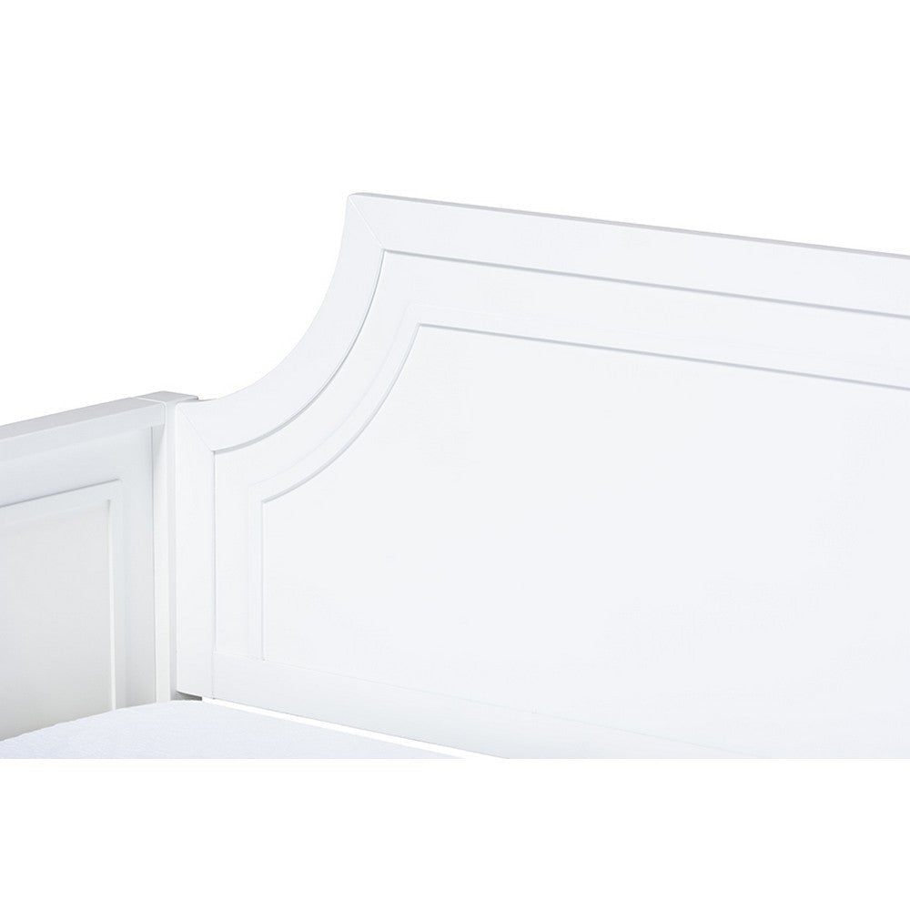 Baxton Studio Mariana Classic and Traditional White Finished Wood Twin Size Daybed